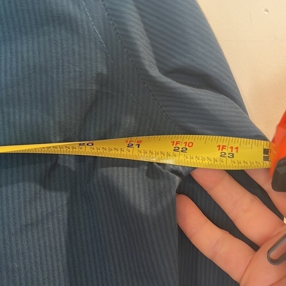 CROFT&BARROW MEN Shirts Casual Button Down Shirts Blue Pin Stripe Medium - Picture 11 of 13